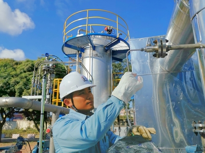 廣州石化罐區(qū)廢氣提標(biāo)及重催污水池廢氣治理項目投用